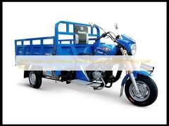 250cc Close Cabin Chinese Tricycle Motorcycle 450KG Heavy Load Blue