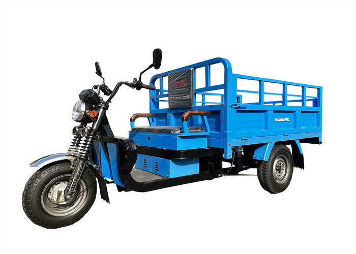 2500W elektrische driewielmotor met trommelremmen en 1000 kg laadvermogen