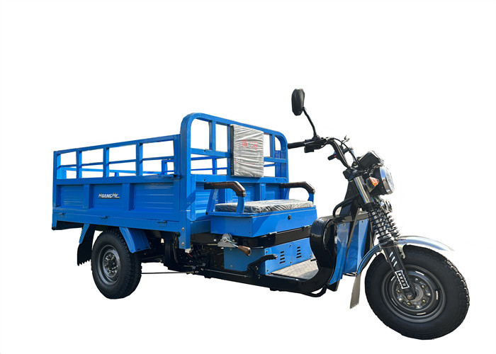 2500W elektrische driewielmotor met trommelremmen en 1000 kg laadvermogen