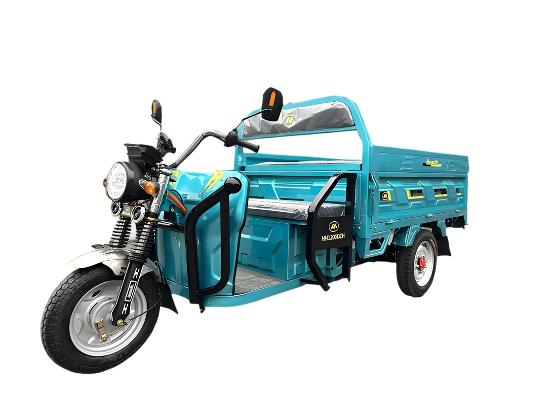 1200W elektrische vracht driewieler met voordrom / achterdrom remmen Nominale belasting 260 kg