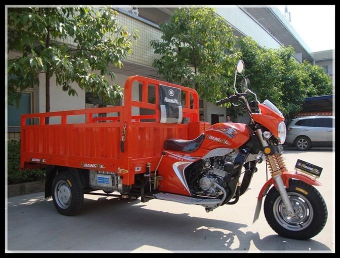 Het gemotoriseerde 250CC-Type Met drie wielen, Chinese van de Motorfiets Open Lichaam van Ladings 3 Wiel