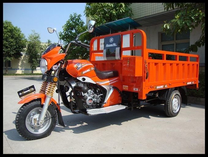 Het gemotoriseerde 250CC-Type Met drie wielen, Chinese van de Motorfiets Open Lichaam van Ladings 3 Wiel