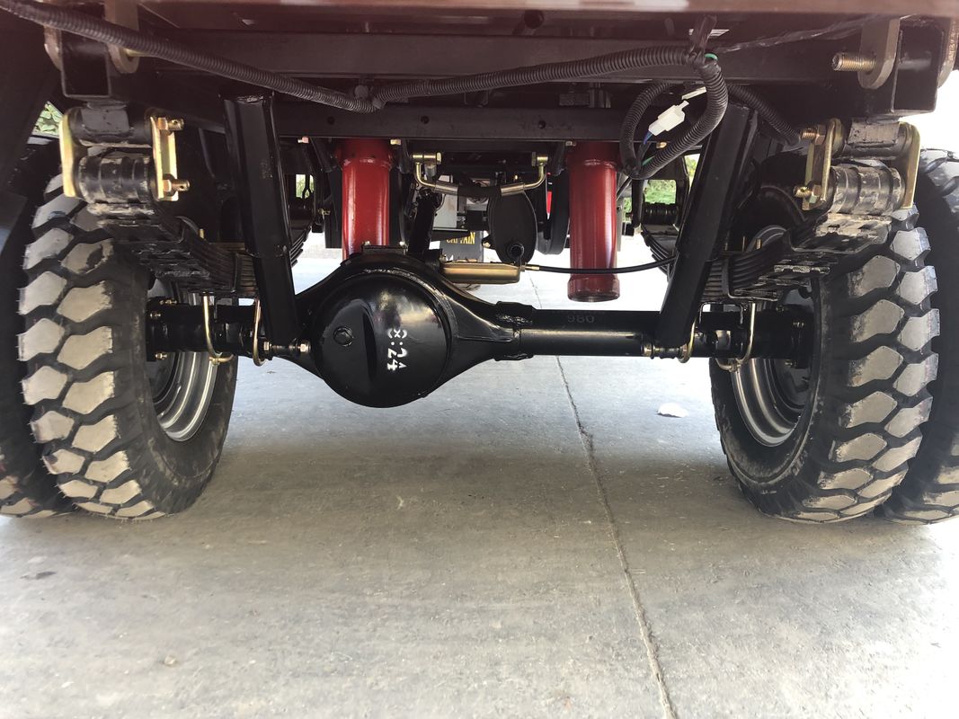 Volwassen 250CC-Type Met drie wielen 1700 van Ladings Open Lichaam * 1250mm de Maximum Snelheid van de Trommelrem 60km/H
