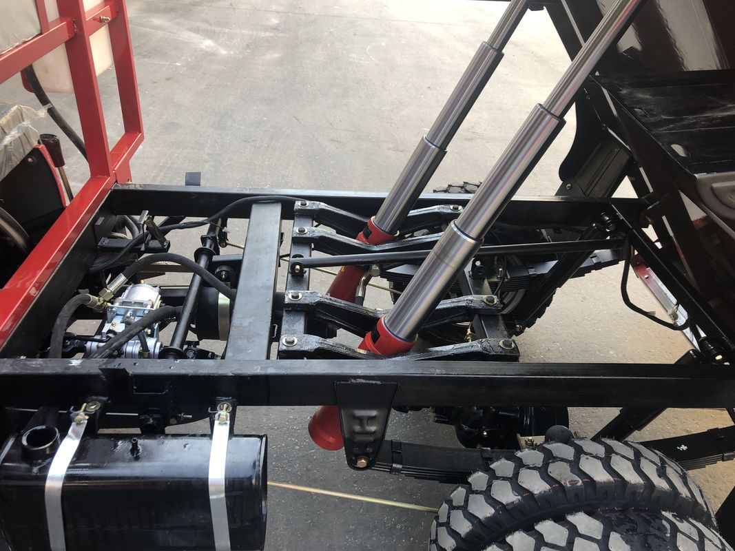 Volwassen 250CC-Type Met drie wielen 1700 van Ladings Open Lichaam * 1250mm de Maximum Snelheid van de Trommelrem 60km/H