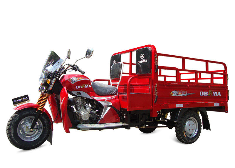 Gemotoriseerd van de de Ladingsmotorfiets 250W van 150CC Open Lichaamstype Met drie wielen