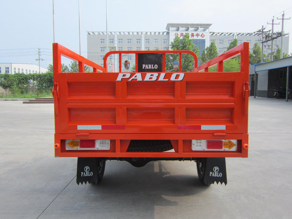 Rechter driewielers motorfiets 3 wielers vrachtmotorfiets met 300cc motortype en 201 250cc cilinders